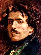 Eugene Delacroix Selbstportrat oil painting reproduction